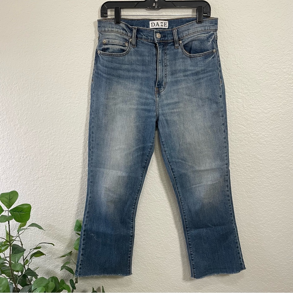 Daze Women's High Rise Blue Jeans